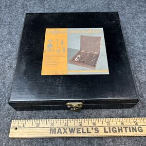 Coffret Sommelier Wine Tool Set Corkscrew Stopper Pourer Thermometer Gift Box